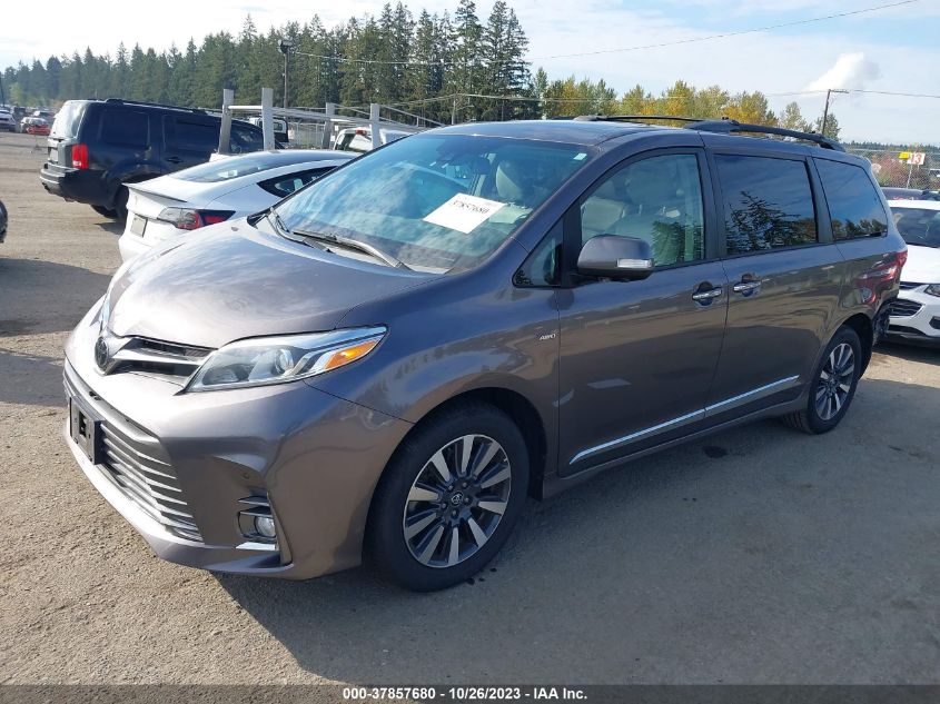 5TDDZ3DC1KS221989 2019 TOYOTA SIENNA, photo no. 2