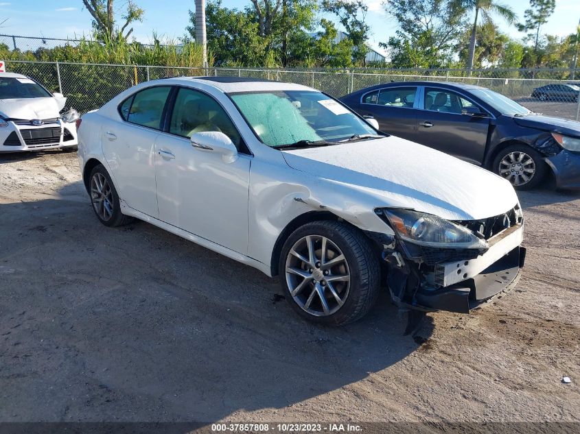 2013 LEXUS IS 250 - JTHCF5C27D5062654