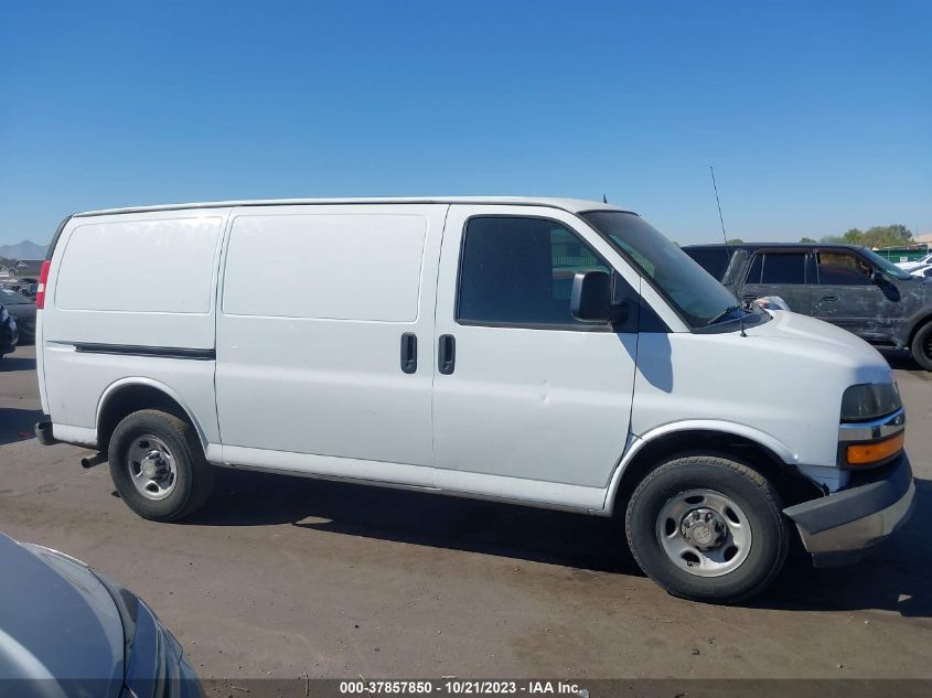 2014 CHEVROLET EXPRESS CARGO VAN 1GCWGFFG1E1115365