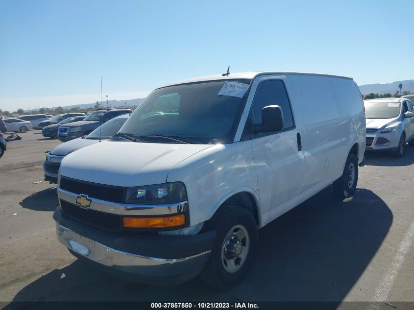2014 CHEVROLET EXPRESS CARGO VAN 1GCWGFFG1E1115365