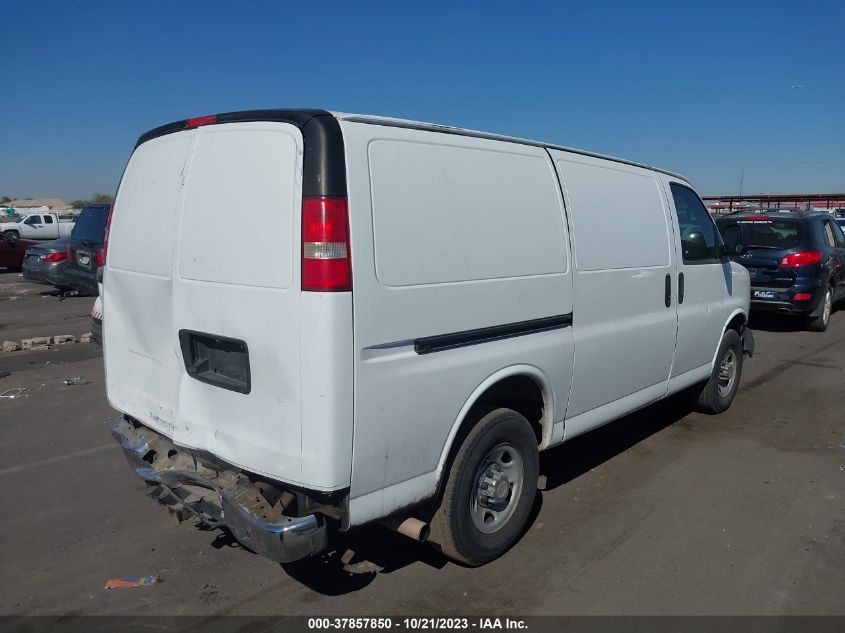 2014 CHEVROLET EXPRESS CARGO VAN 1GCWGFFG1E1115365