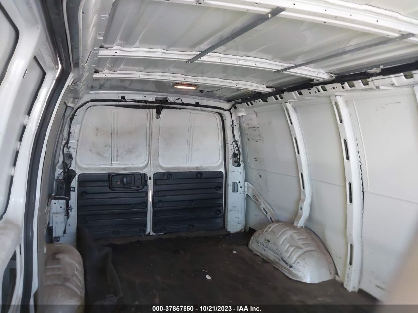 2014 CHEVROLET EXPRESS CARGO VAN 1GCWGFFG1E1115365
