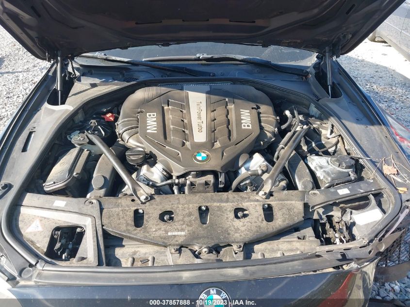 2013 BMW 5 SERIES 550I - WBAFR9C55DDX80083