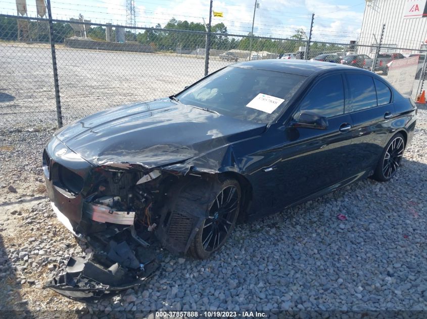 2013 BMW 5 SERIES 550I - WBAFR9C55DDX80083