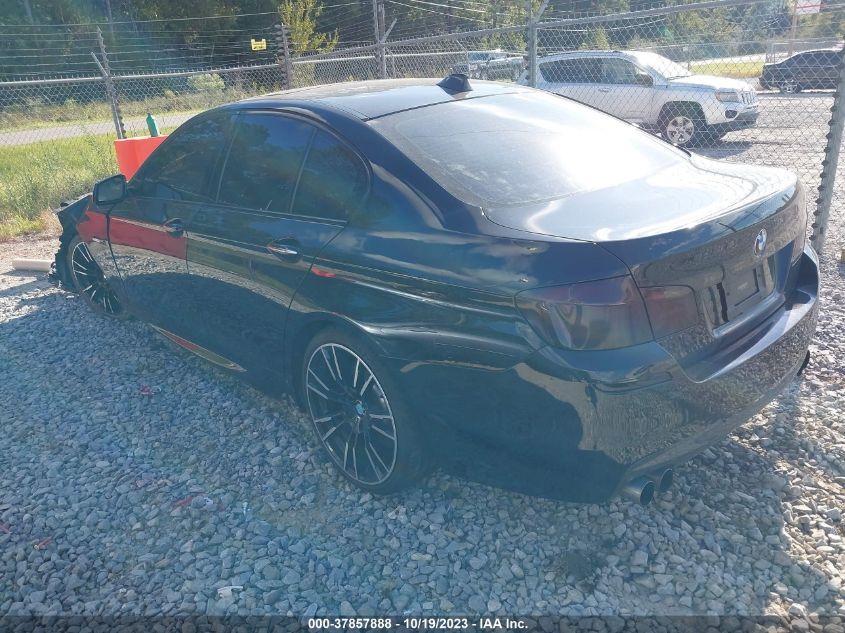 2013 BMW 5 SERIES 550I - WBAFR9C55DDX80083