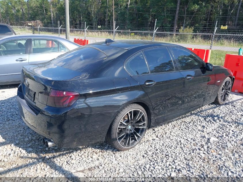 2013 BMW 5 SERIES 550I - WBAFR9C55DDX80083