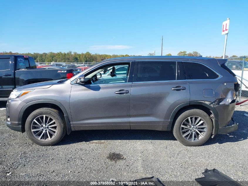 2017 TOYOTA HIGHLANDER SE/XLE - 5TDJZRFH1HS522236