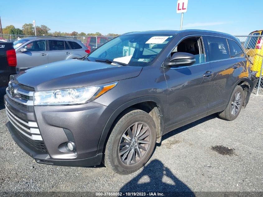 2017 TOYOTA HIGHLANDER SE/XLE - 5TDJZRFH1HS522236