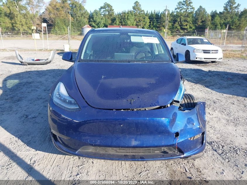 2022 TESLA MODEL Y LONG RANGE - 7SAYGDEE6NF447888