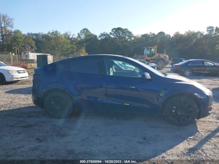 2022 TESLA MODEL Y LONG RANGE - 7SAYGDEE6NF447888