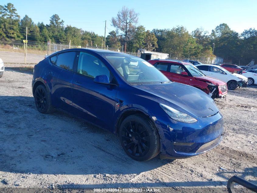 2022 TESLA MODEL Y LONG RANGE - 7SAYGDEE6NF447888