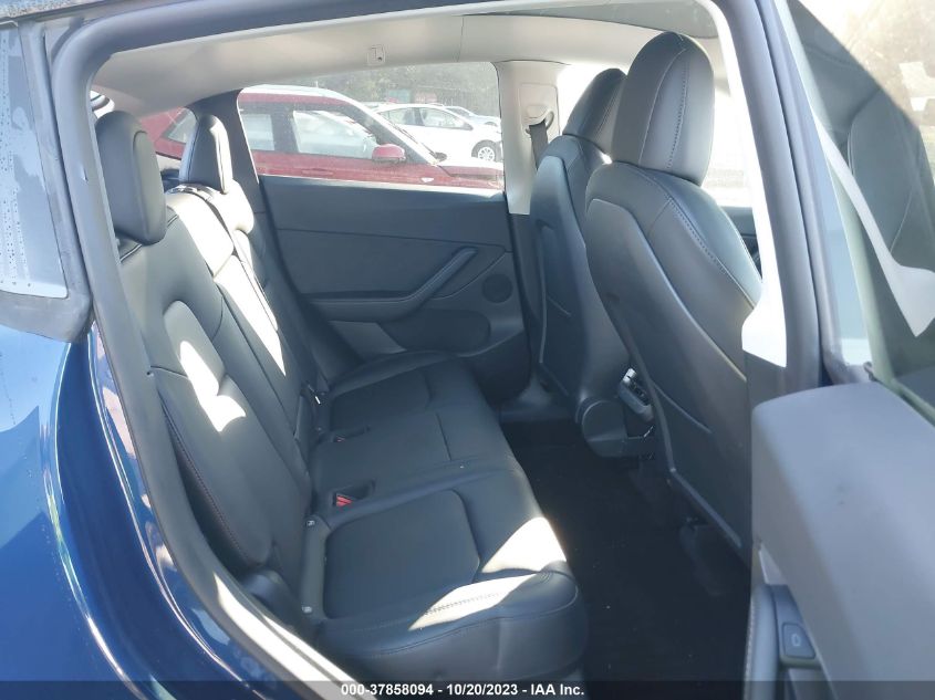 2022 TESLA MODEL Y LONG RANGE - 7SAYGDEE6NF447888
