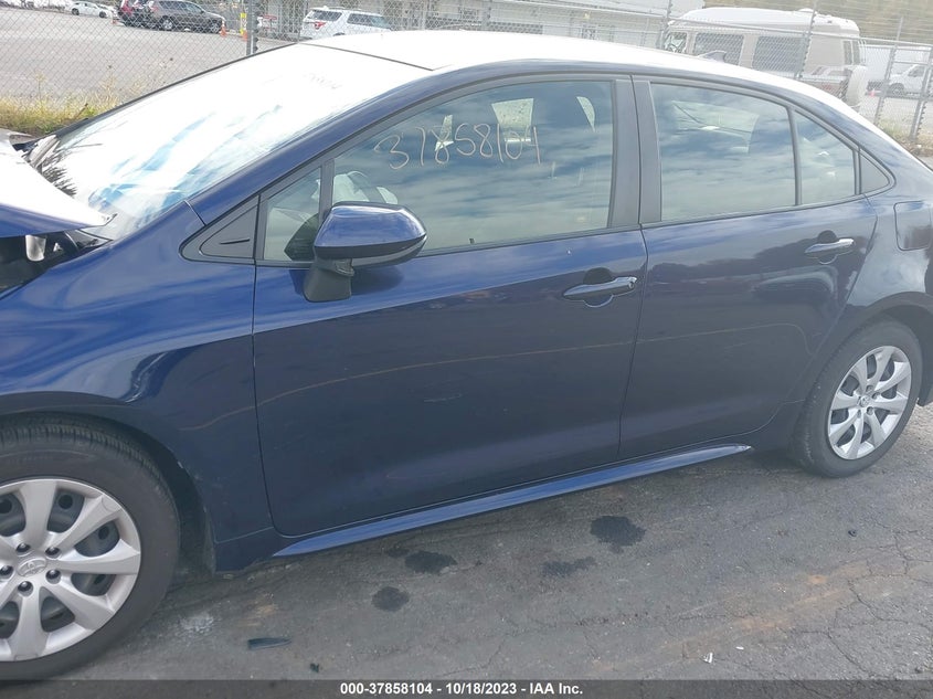 VIN JTDEPRAE2LJ019230 2020 TOYOTA COROLLA LE