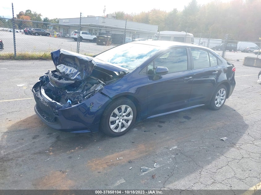 VIN JTDEPRAE2LJ019230 2020 TOYOTA COROLLA LE