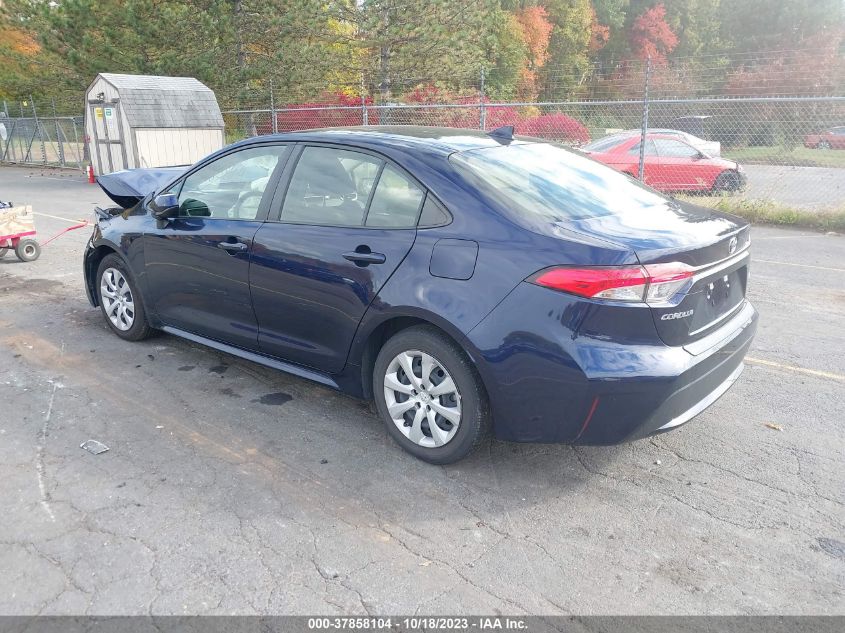 VIN JTDEPRAE2LJ019230 2020 TOYOTA COROLLA LE