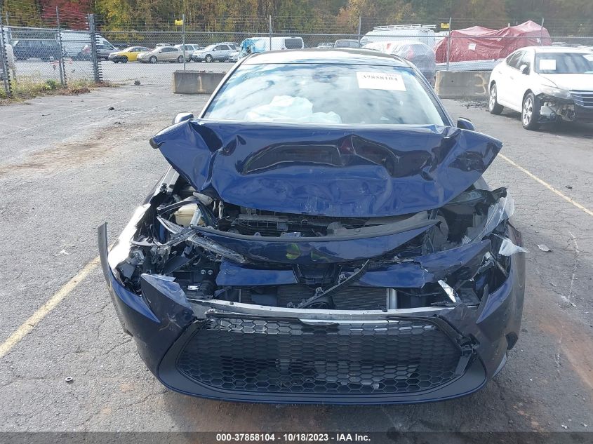 VIN JTDEPRAE2LJ019230 2020 TOYOTA COROLLA LE
