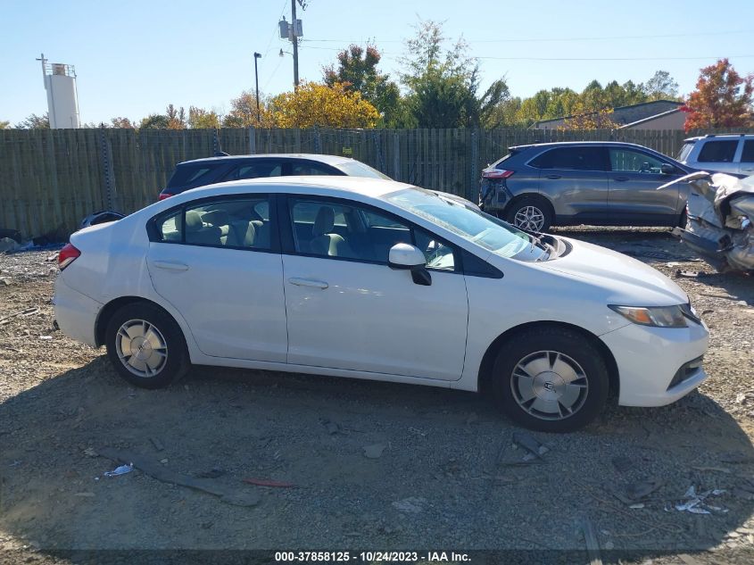 2013 HONDA CIVIC SDN HF 2HGFB2F66DH541875
