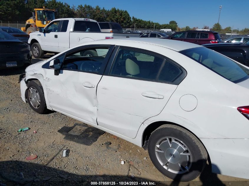 2013 HONDA CIVIC SDN HF 2HGFB2F66DH541875