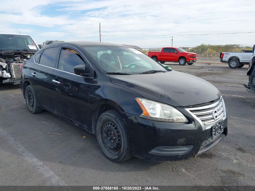 2015 NISSAN SENTRA S - 3N1AB7AP7FY311963