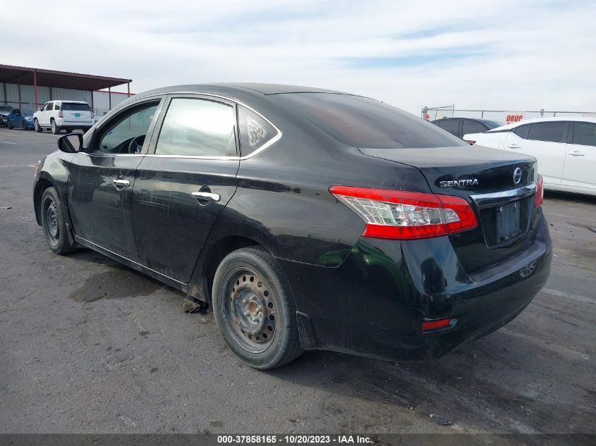 2015 NISSAN SENTRA S - 3N1AB7AP7FY311963