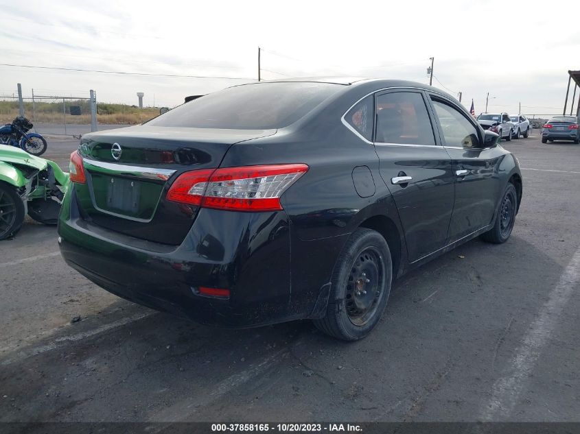 2015 NISSAN SENTRA S - 3N1AB7AP7FY311963