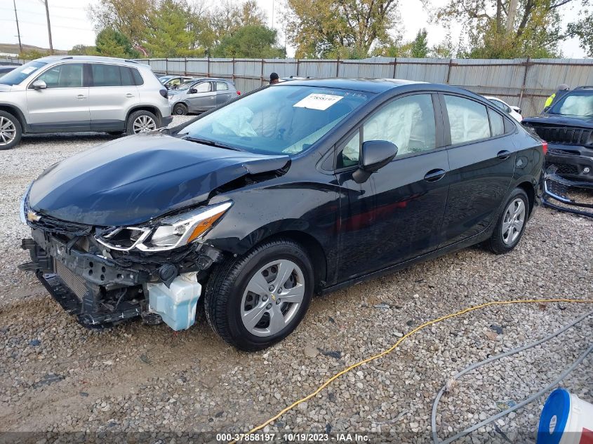 2017 CHEVROLET CRUZE LS - 1G1BC5SM7H7210362
