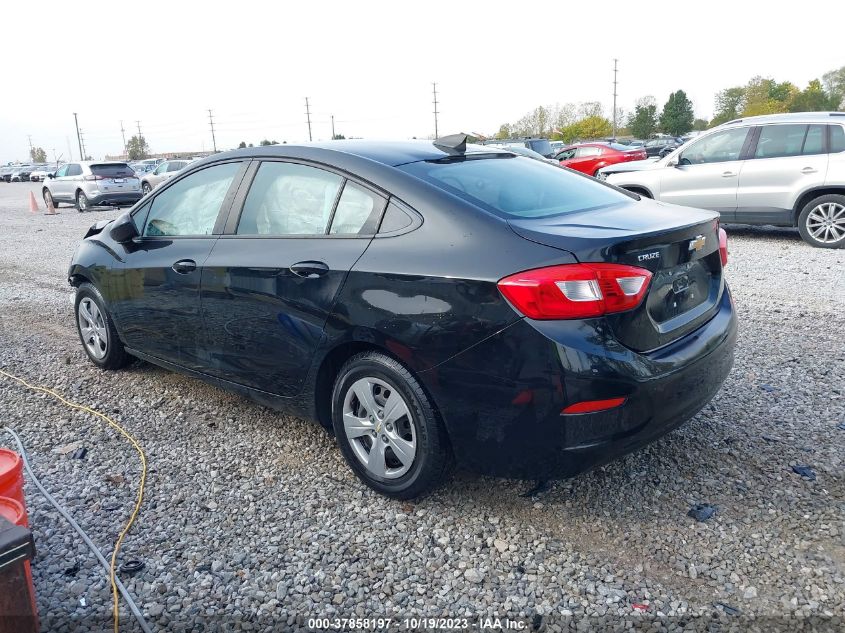 2017 CHEVROLET CRUZE LS - 1G1BC5SM7H7210362