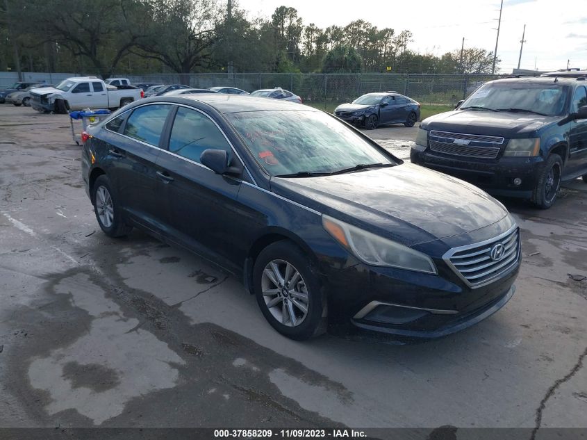 2016 HYUNDAI SONATA 2.4L SE - 5NPE24AF1GH327031