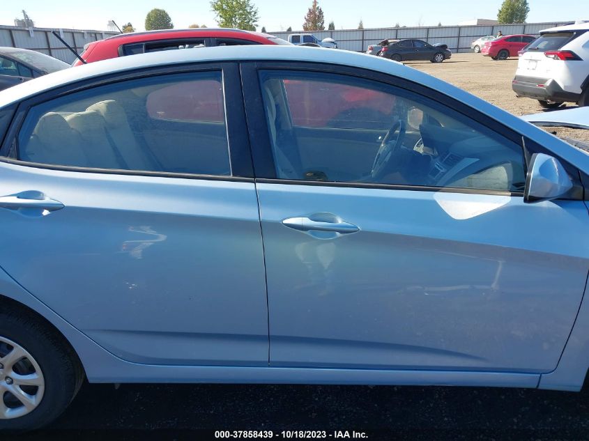 2014 HYUNDAI ACCENT GLS - KMHCT4AE6EU754019