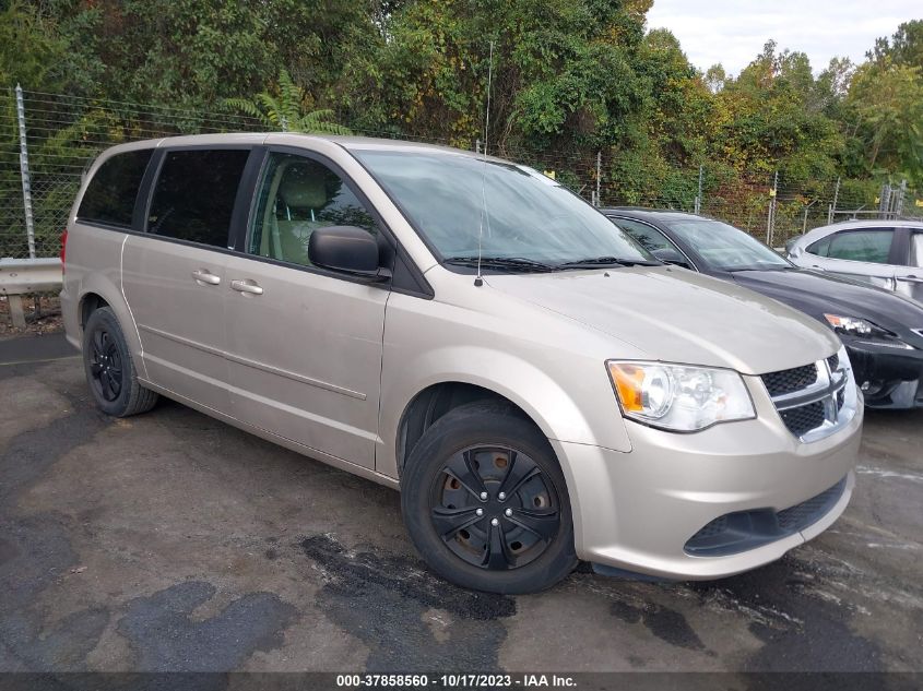 2014 DODGE GRAND CARAVAN SE - 2C4RDGBG9ER323801