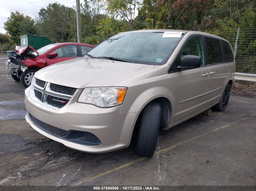 2014 DODGE GRAND CARAVAN SE - 2C4RDGBG9ER323801