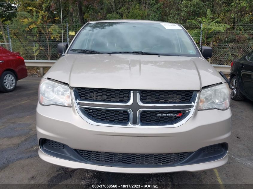 2014 DODGE GRAND CARAVAN SE - 2C4RDGBG9ER323801