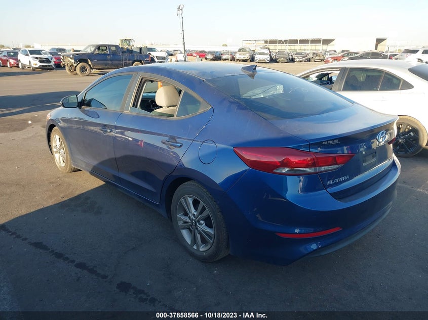 VIN 5NPD84LF9HH179722 2017 HYUNDAI ELANTRA SE