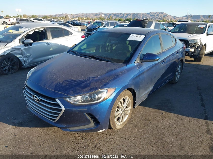VIN 5NPD84LF9HH179722 2017 HYUNDAI ELANTRA SE
