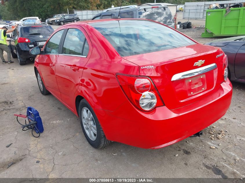 2016 CHEVROLET SONIC LT - 1G1JC5SHXG4133260