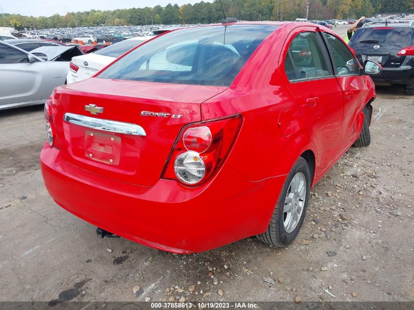 2016 CHEVROLET SONIC LT - 1G1JC5SHXG4133260