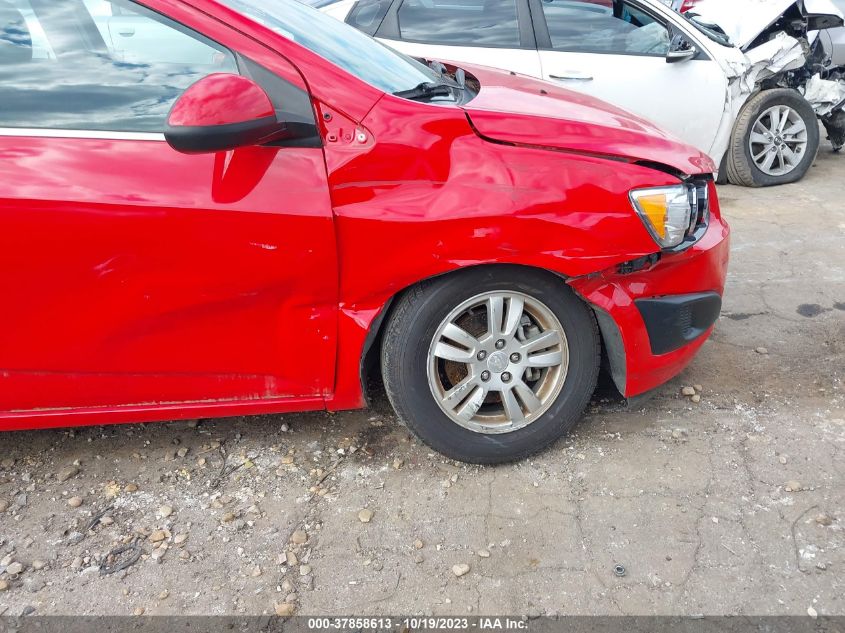 2016 CHEVROLET SONIC LT - 1G1JC5SHXG4133260