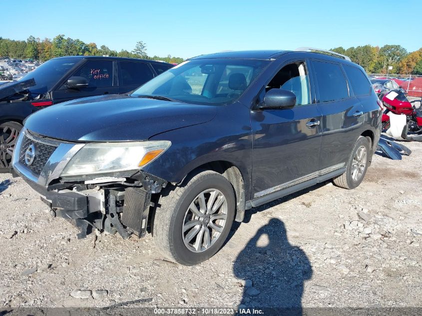 2013 NISSAN PATHFINDER S/SV/SL/PLATINUM - 5N1AR2MN0DC645033