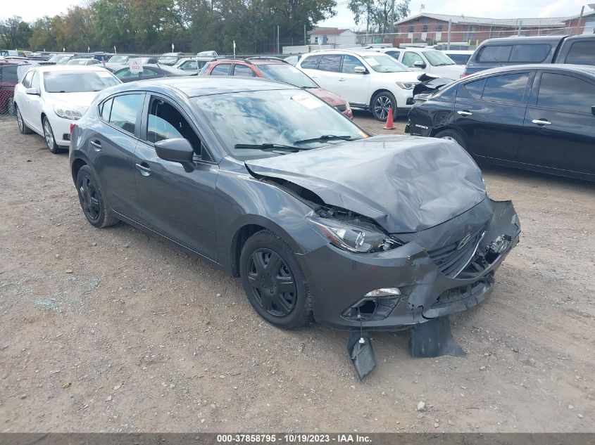 2015 MAZDA MAZDA3 I SPORT - 3MZBM1K74FM143341