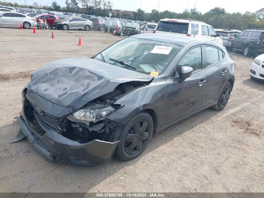 2015 MAZDA MAZDA3 I SPORT - 3MZBM1K74FM143341
