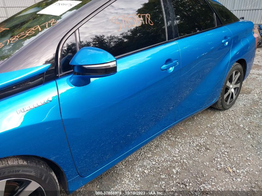 2017 TOYOTA MIRAI JTDBVRBD7HA001358