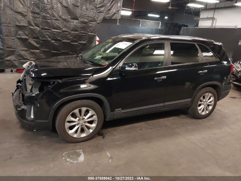 2014 KIA SORENTO EX - 5XYKUDA71EG431447