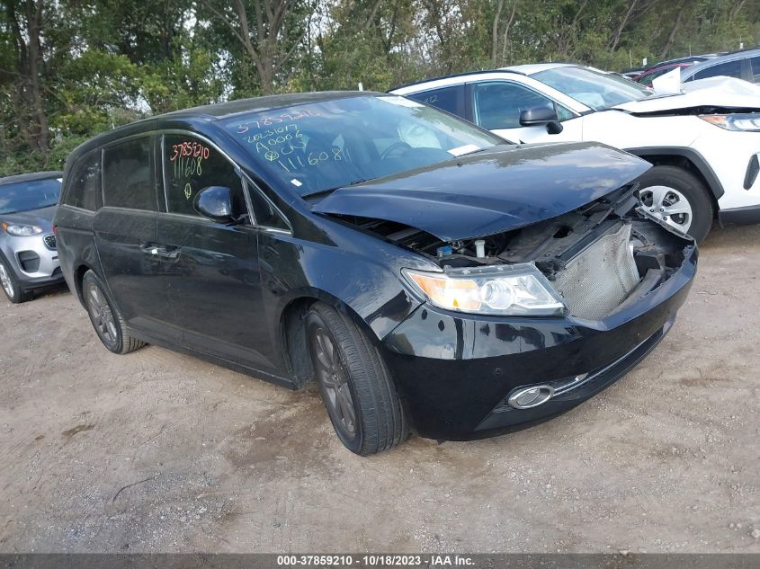 2014 HONDA ODYSSEY TOURING ELITE - 5FNRL5H92EB111608