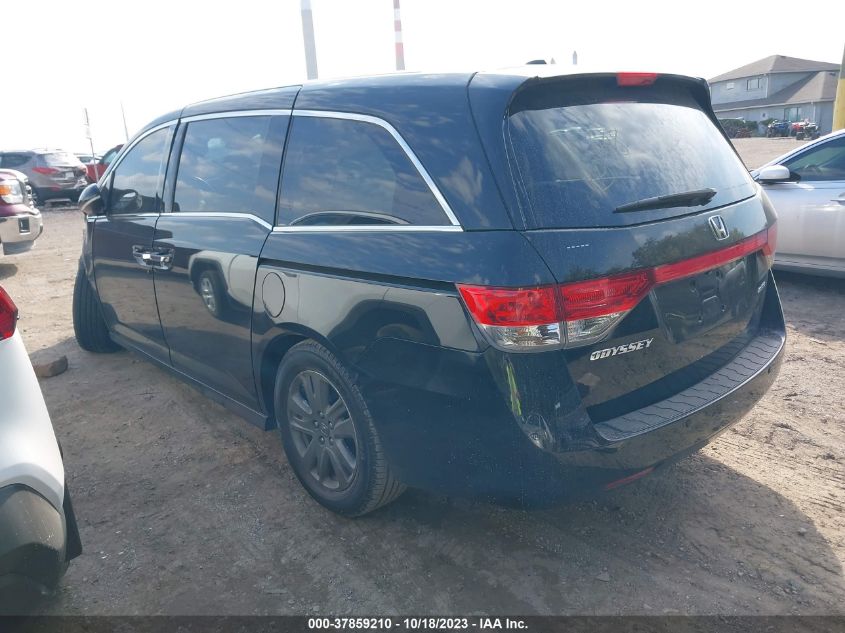 2014 HONDA ODYSSEY TOURING ELITE - 5FNRL5H92EB111608