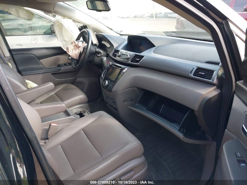 2014 HONDA ODYSSEY TOURING ELITE - 5FNRL5H92EB111608