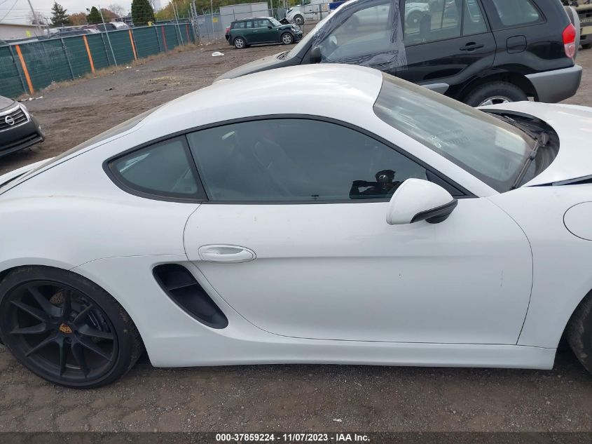 2016 PORSCHE CAYMAN WP0AA2A85GK171830