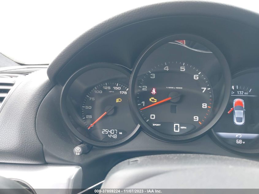 2016 PORSCHE CAYMAN WP0AA2A85GK171830