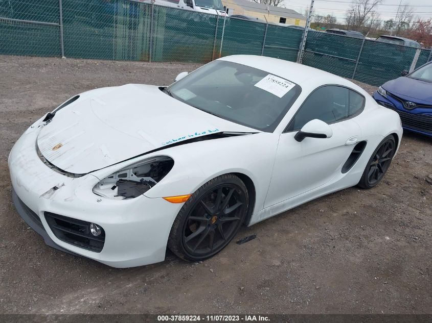 2016 PORSCHE CAYMAN WP0AA2A85GK171830