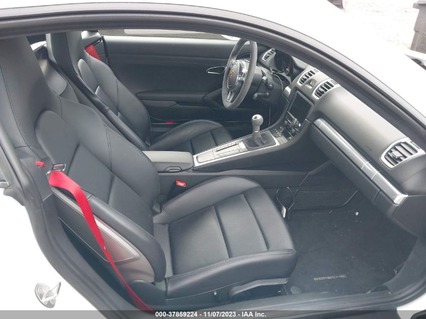 2016 PORSCHE CAYMAN WP0AA2A85GK171830