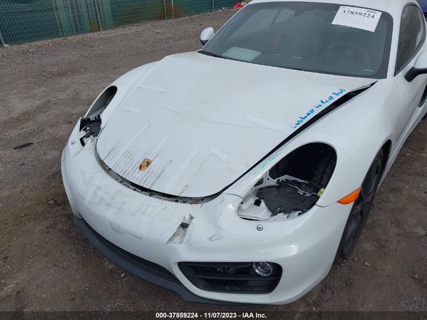 2016 PORSCHE CAYMAN WP0AA2A85GK171830